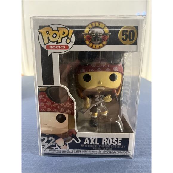 Funko Pop! Guns N Roses: Axl Rose #50 Vinyl Figure w Added Protective Clear Box - Picture 1 of 6